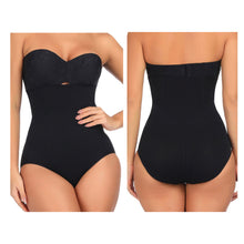 Load image into Gallery viewer, Nude High Cut Solid Color Plus Size Seamless Control Underwear