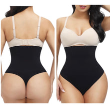 Load image into Gallery viewer, High Cut Thong Plus Size Seamless Control Underwear