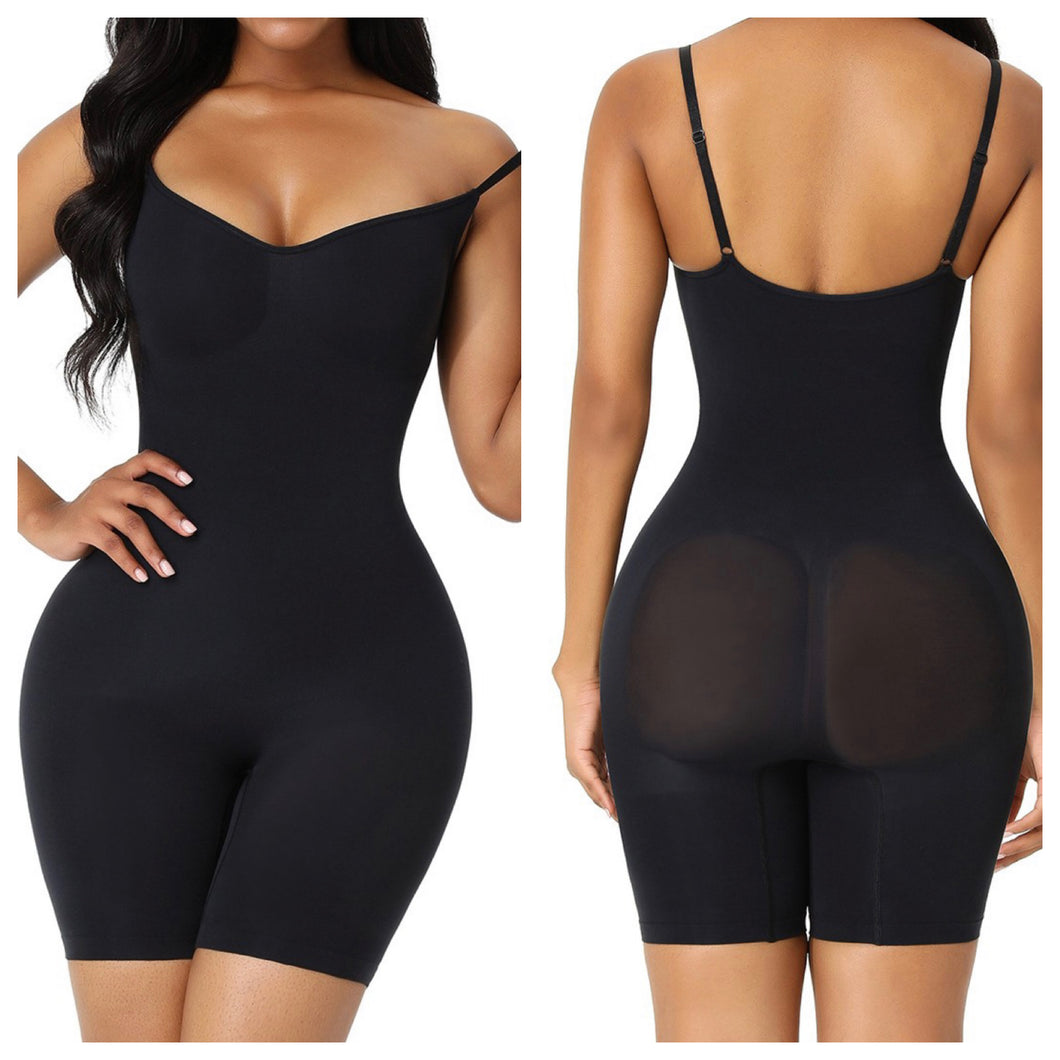 Happiness.Shapes Seamless Plus Size Full Body Shaper Firm Compression